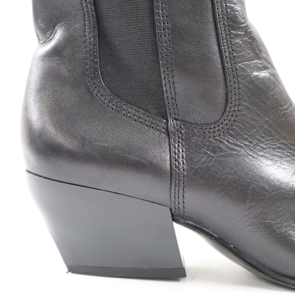 🔥Franco Sarto Womens Anina Pointed Toe Western Boots, Black 5US/35EU MSRP$200🔥 - Picture 10 of 11